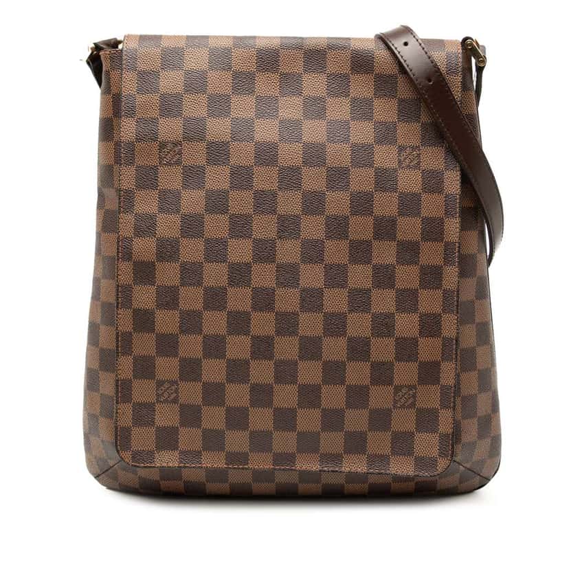 Louis Vuitton Damier Ebene Musette Salsa GM Brown Very good condition - Front View