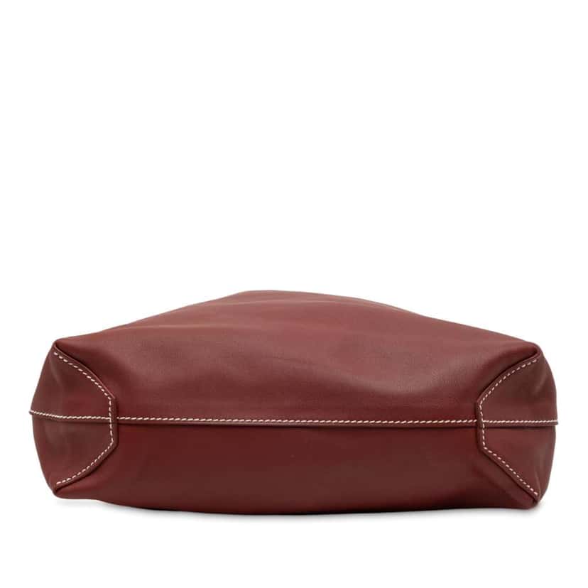 Hermès Veau Sikkim Double Sens 28 Red Leather Good condition - Inside View