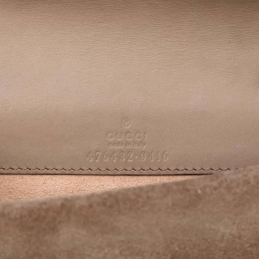 Gucci Mini GG Supreme Dionysus Crossbody Brown Canvas Good condition - Box View