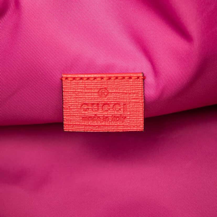 Gucci GG Supreme Web Star Print Childrens Backpack Brown Canvas Very good condition - Box View