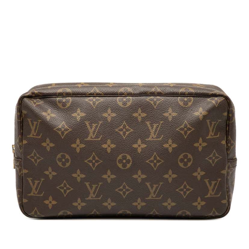 Louis Vuitton Monogram Trousse Toilette 28 Brown Good condition - Front View
