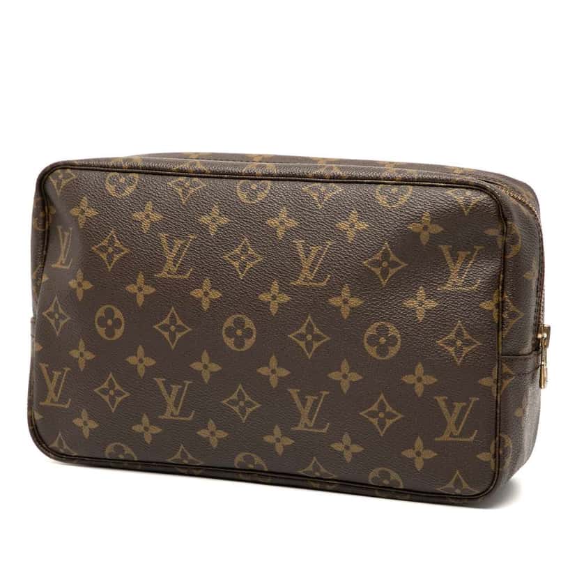 Louis Vuitton Monogram Trousse Toilette 28 Brown Good condition - Back View
