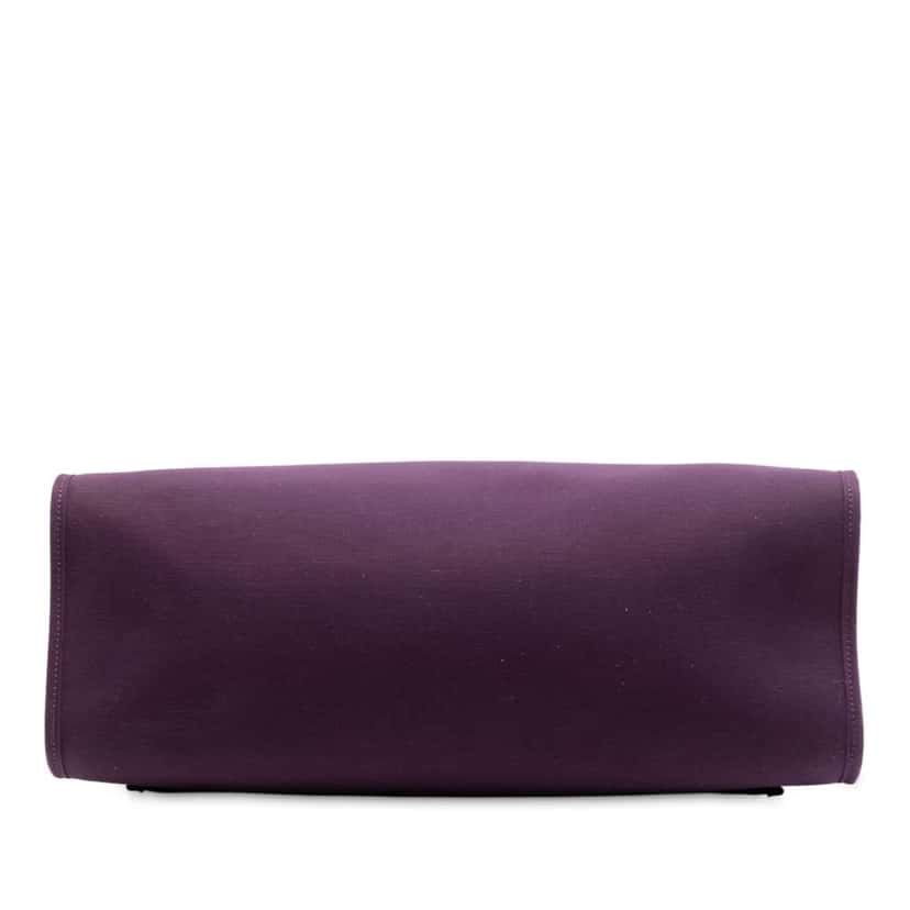 Hermès Toile Verso Herbag Zip 39 Purple Canvas Good condition - Inside View