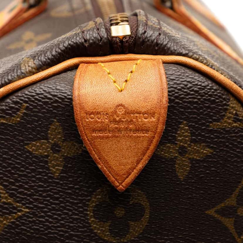 Louis Vuitton Monogram Speedy 35 Brown Good condition - Box View