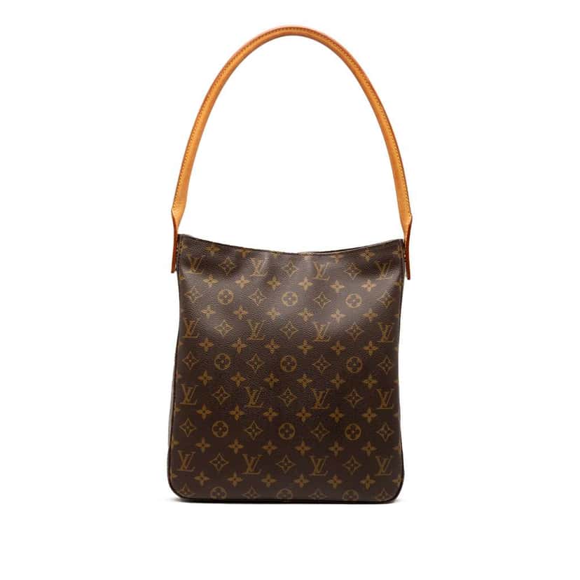 Louis Vuitton Monogram Looping GM Brown Good condition - Front View