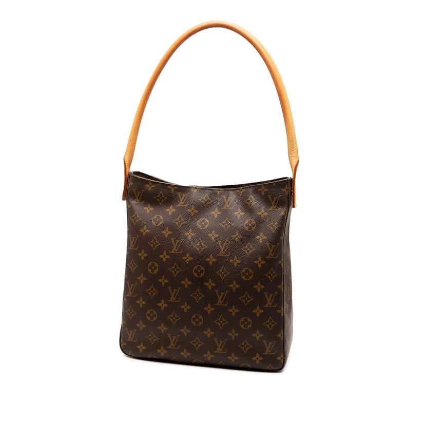 Louis Vuitton Monogram Looping GM Brown Good condition - Back View