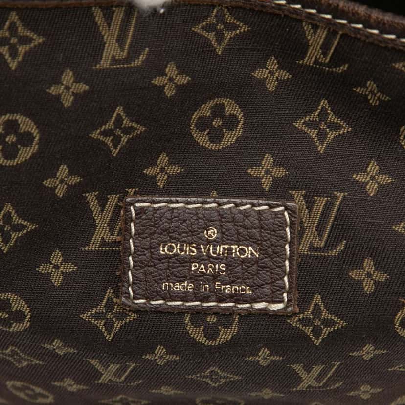 Louis Vuitton Monogram Mini Lin Saumur 30 Brown Canvas Good condition - Box View