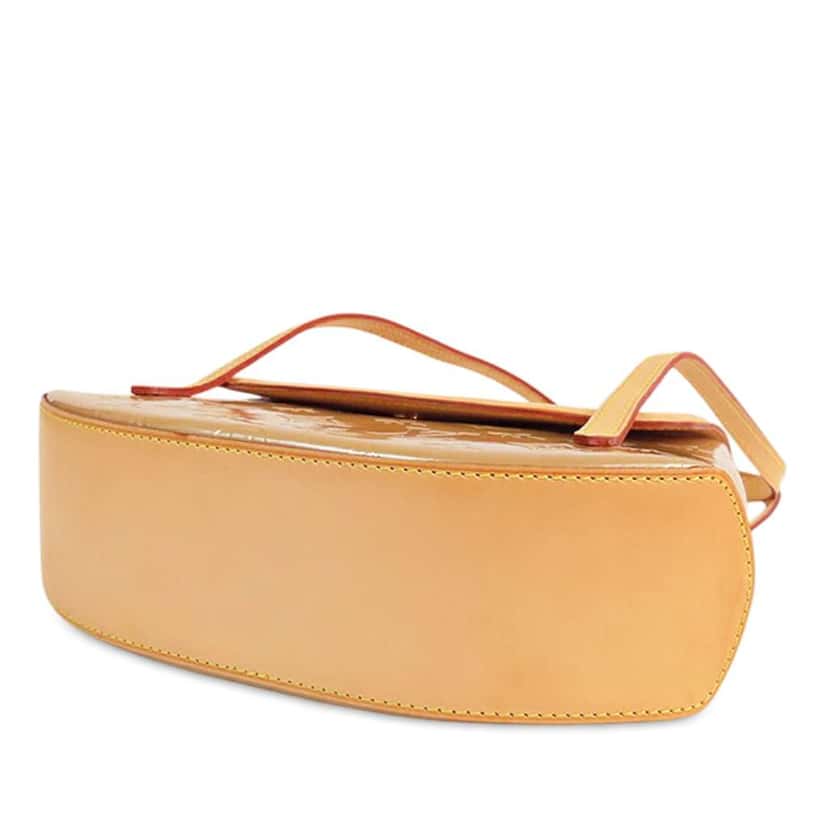 Louis Vuitton Monogram Vernis Biscayne Bay PM Brown Leather Good condition - Inside View