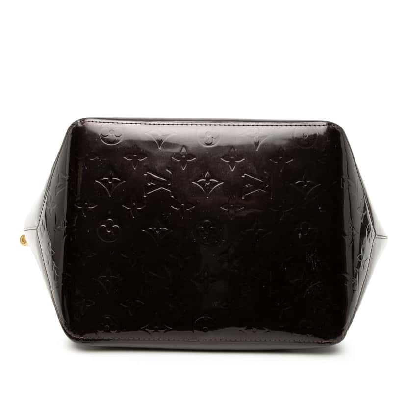 Louis Vuitton Monogram Vernis Bellevue PM Purple Leather Good condition - Inside View