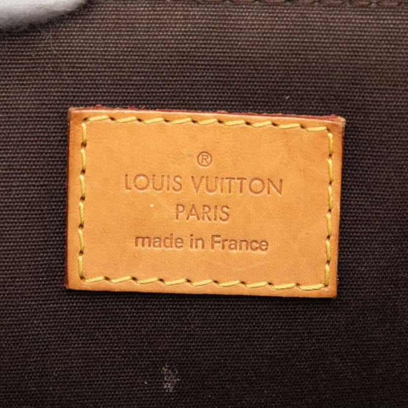 Louis Vuitton Monogram Vernis Bellevue PM Purple Leather Good condition - Box View