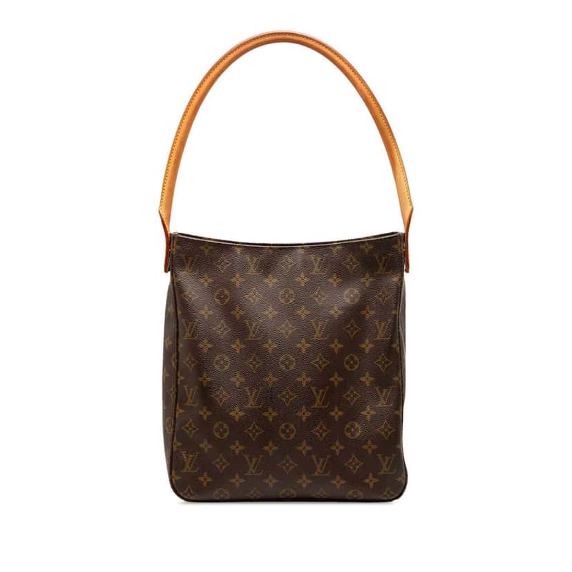 Louis Vuitton Monogram Looping GM Brown Good condition - Front View
