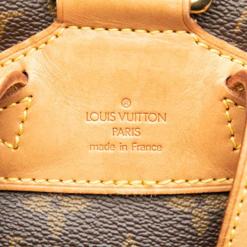 Louis Vuitton Monogram Montsouris MM Brown Good condition - Box View