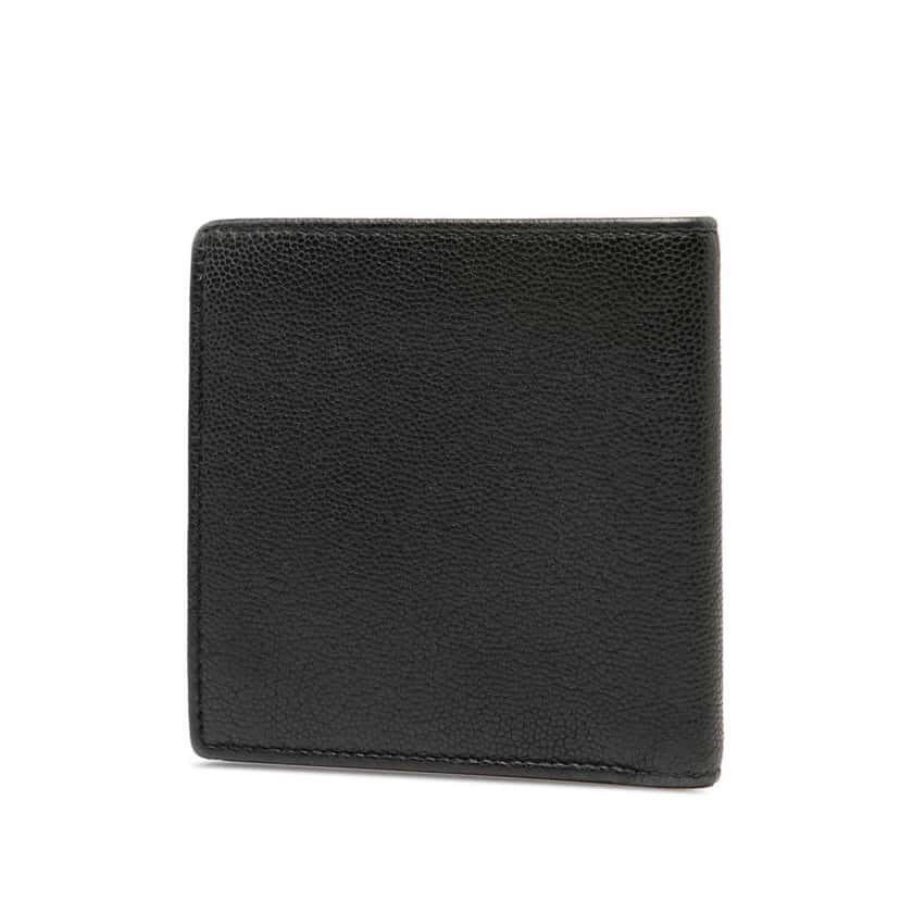 Chanel CC Caviar Bifold Wallet Black Leather Good condition - Back View