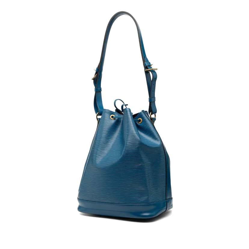 Louis Vuitton Epi Noe GM Blue Leather Good condition - Back View