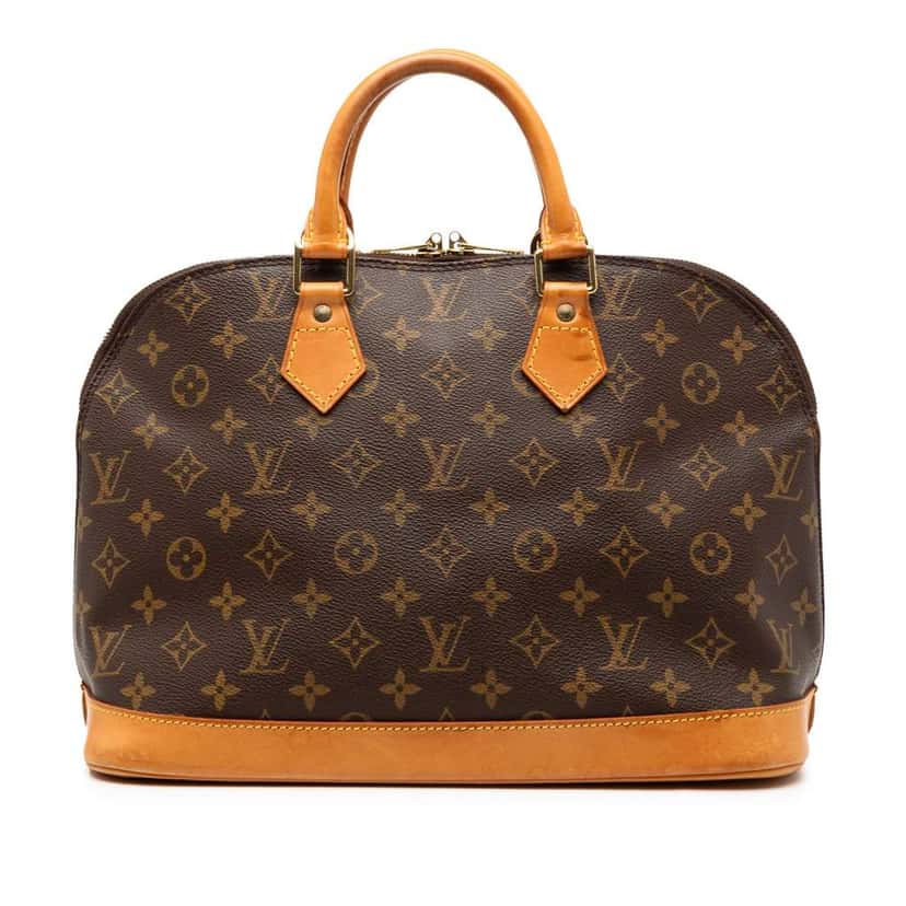 Louis Vuitton Monogram Alma PM Brown Good condition - Front View
