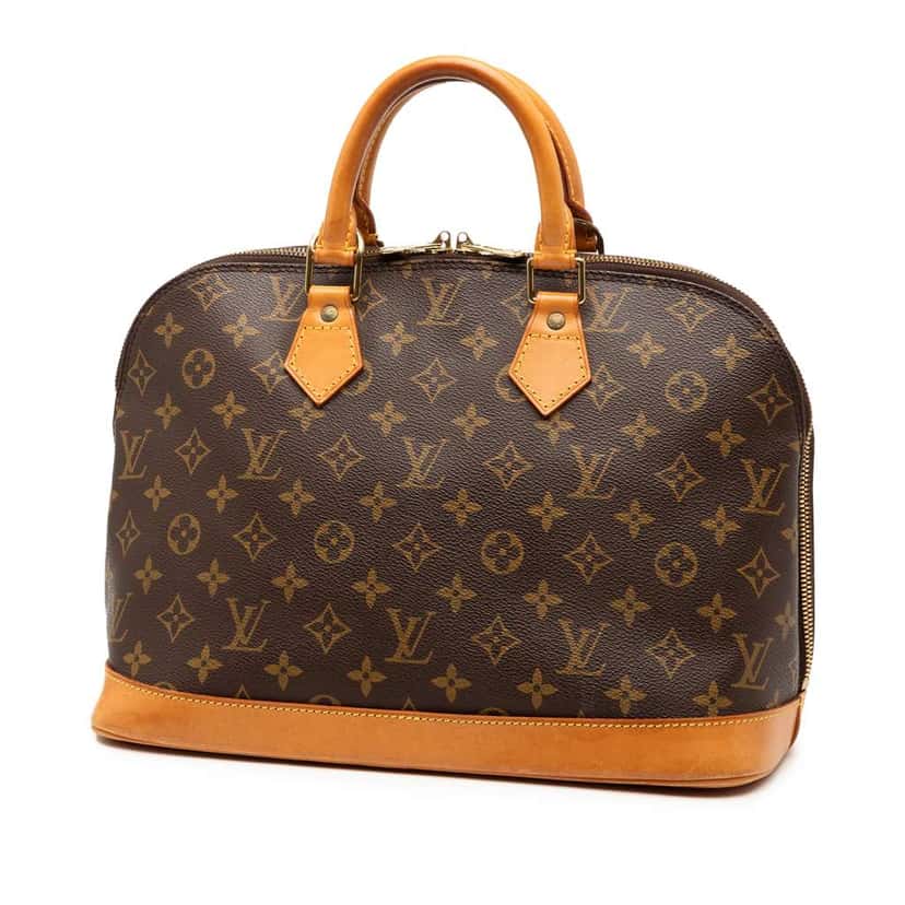 Louis Vuitton Monogram Alma PM Brown Good condition - Back View