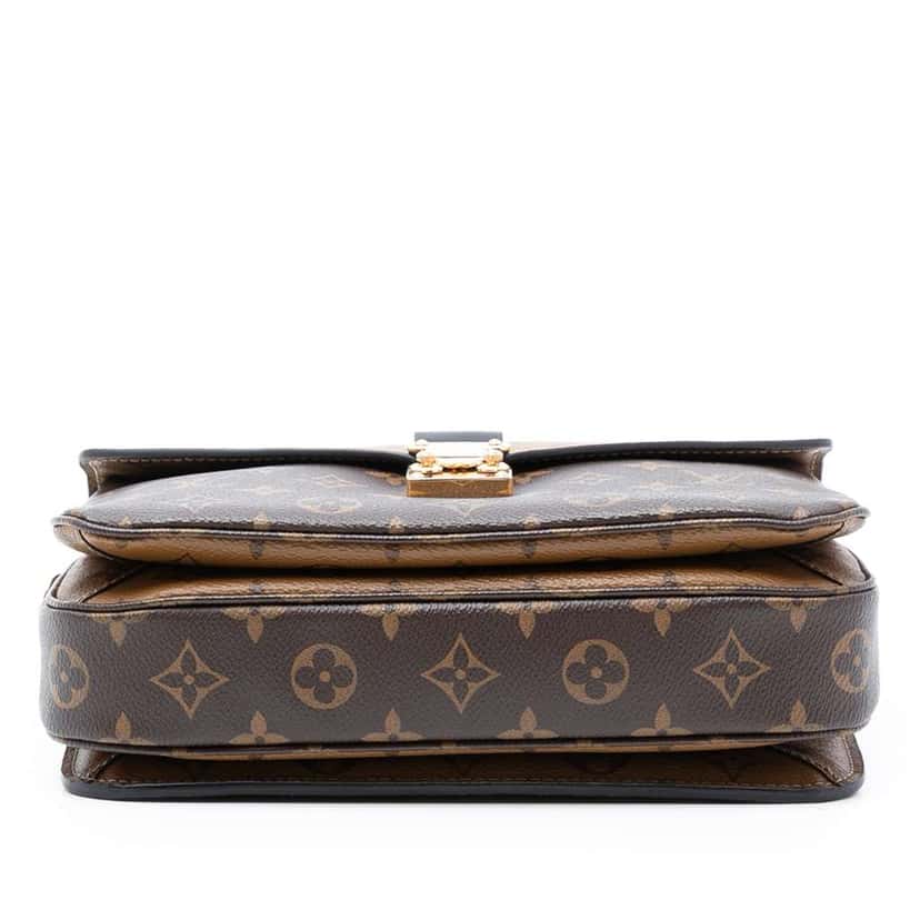 Louis Vuitton Monogram Reverse Pochette Metis Brown Good condition - Inside View