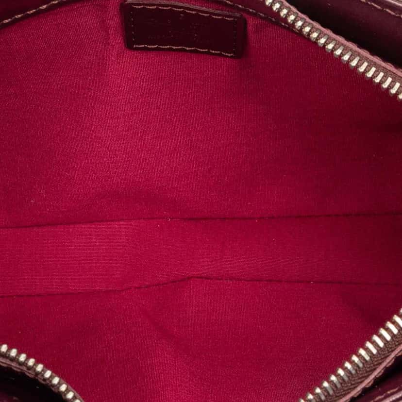 Louis Vuitton Monogram Mat Fowler Purple Leather Very good condition - Model View
