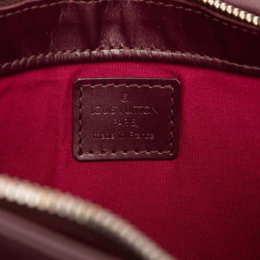 Louis Vuitton Monogram Mat Fowler Purple Leather Very good condition - Box View