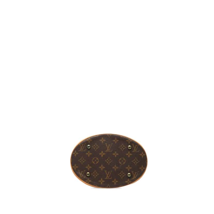 Louis Vuitton Monogram Petit Bucket Brown Good condition - Inside View