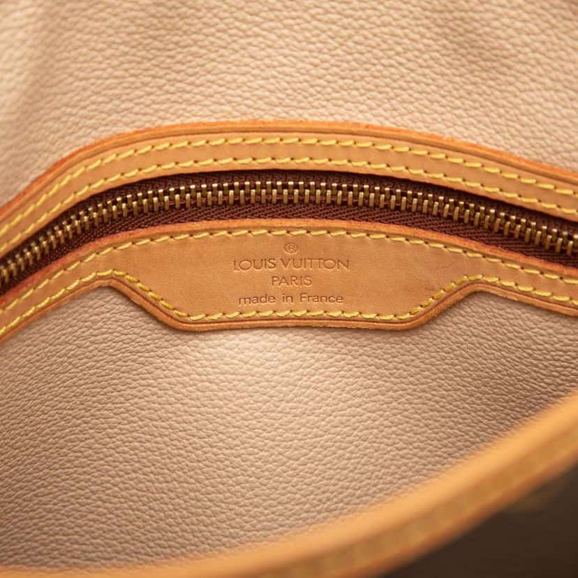 Louis Vuitton Monogram Petit Bucket Brown Good condition - Box View