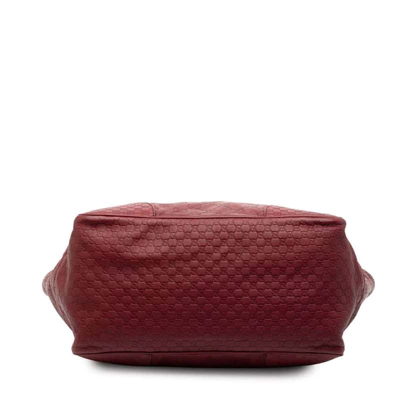 Gucci Guccissima Bree Tote Red Leather Good condition - Inside View