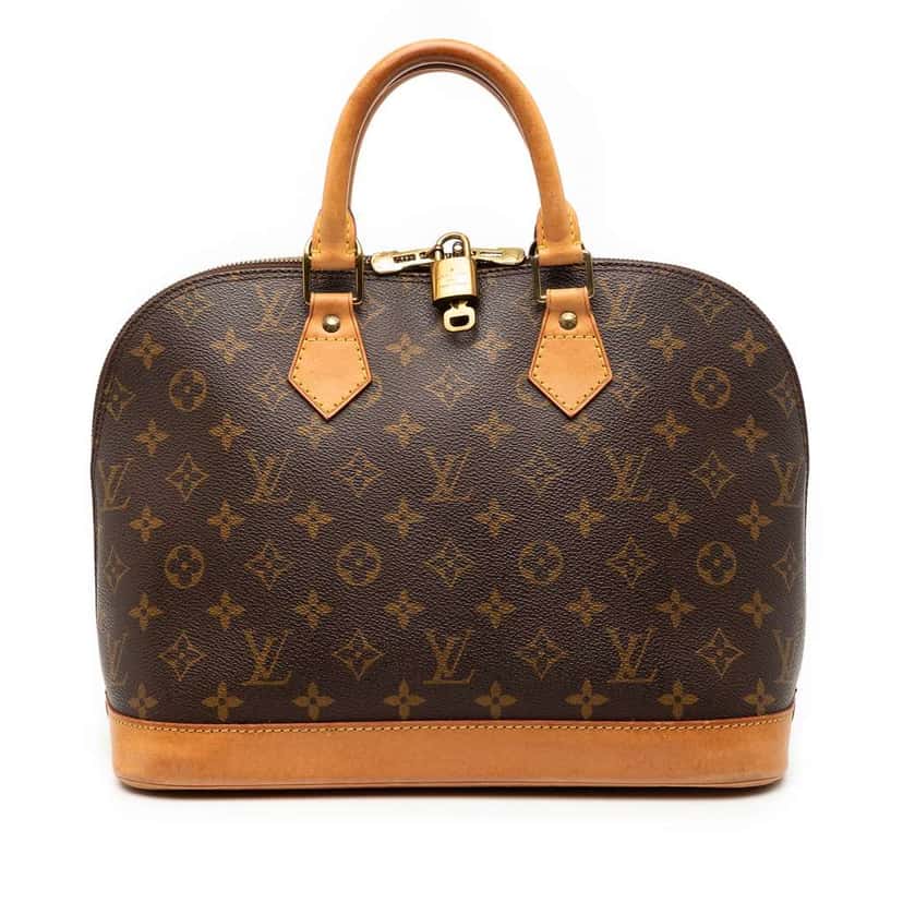 Louis Vuitton Monogram Alma PM Brown Good condition - Front View