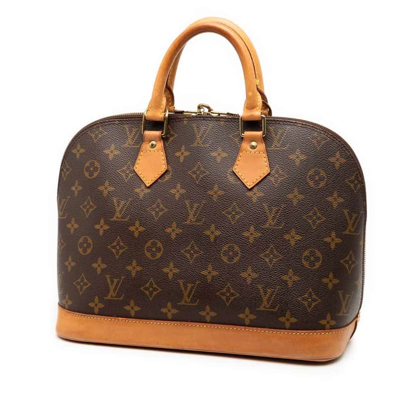 Louis Vuitton Monogram Alma PM Brown Good condition - Back View