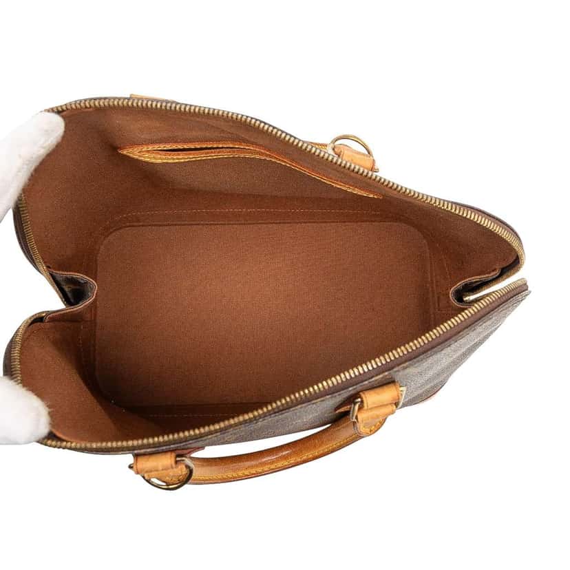 Louis Vuitton Monogram Alma PM Brown Good condition - Model View