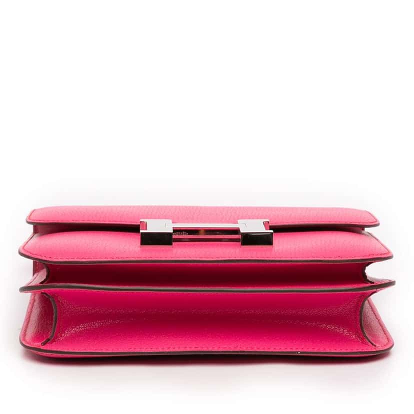 Hermès Mini Chevre Mysore Constance 18 Pink Leather Very good condition - Inside View
