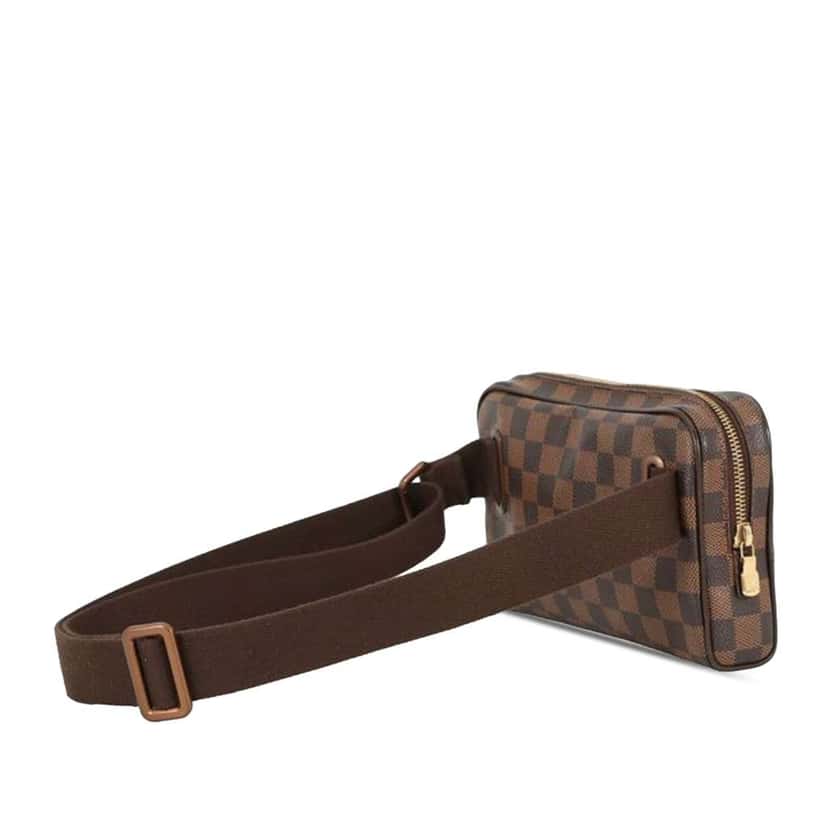 Louis Vuitton Damier Ebene Brooklyn Bum Bag Brown Good condition - Back View