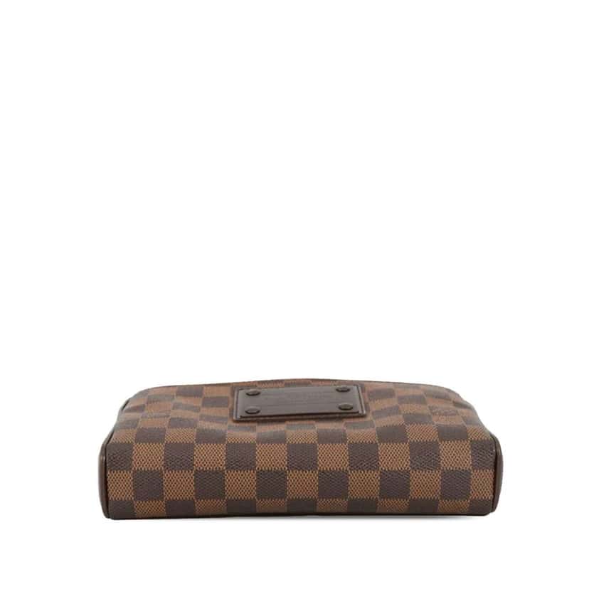 Louis Vuitton Damier Ebene Brooklyn Bum Bag Brown Good condition - Inside View