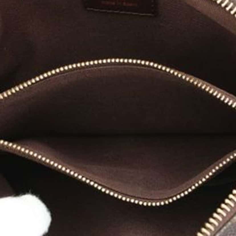 Louis Vuitton Damier Ebene Brooklyn Bum Bag Brown Good condition - Model View