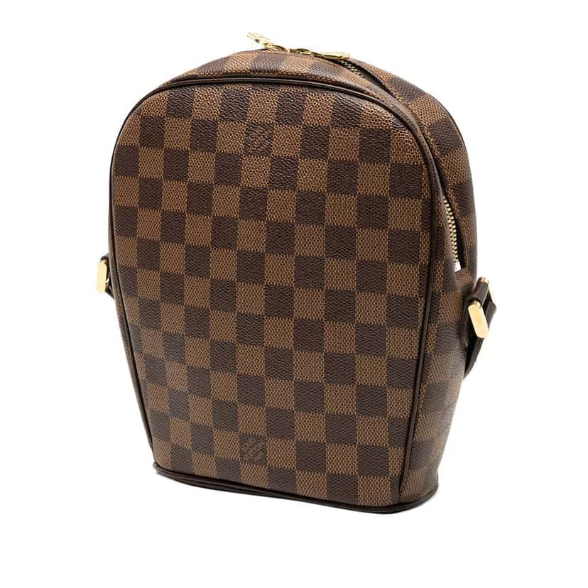 Louis Vuitton Damier Ebene Ipanema PM Brown Good condition - Back View