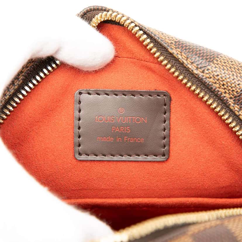 Louis Vuitton Damier Ebene Ipanema PM Brown Good condition - Box View