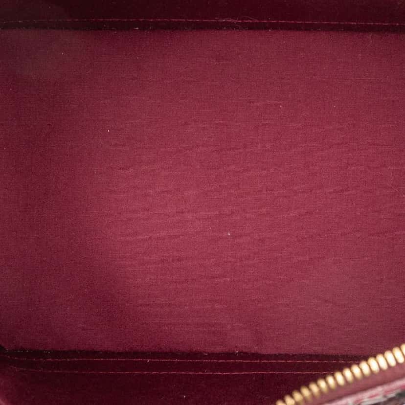 Louis Vuitton Monogram Vernis Alma PM Red Leather Good condition - Model View