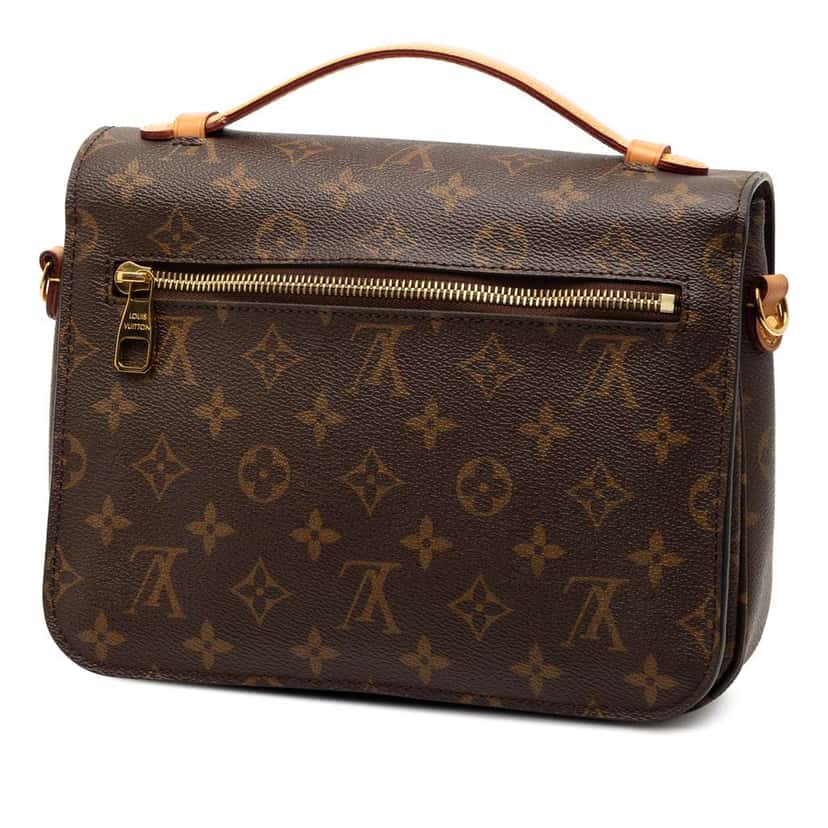 Louis Vuitton Monogram Pochette Metis Brown Good condition - Back View