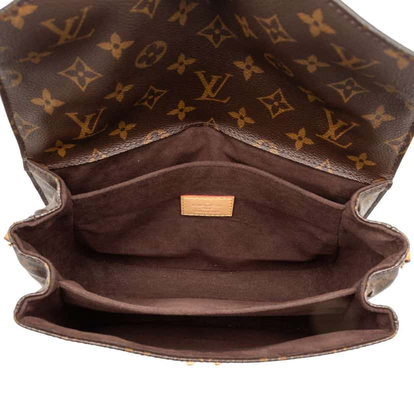 Louis Vuitton Monogram Pochette Metis Brown Good condition - Model View
