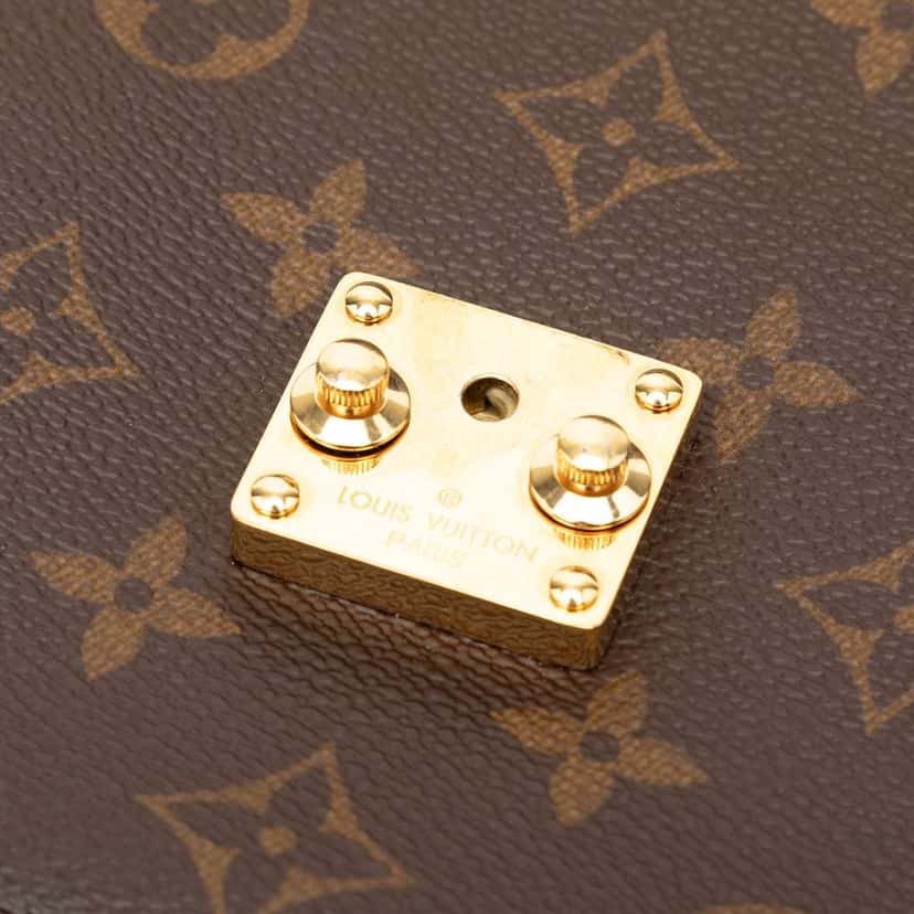 Louis Vuitton Monogram Pochette Metis Brown Good condition - Box View