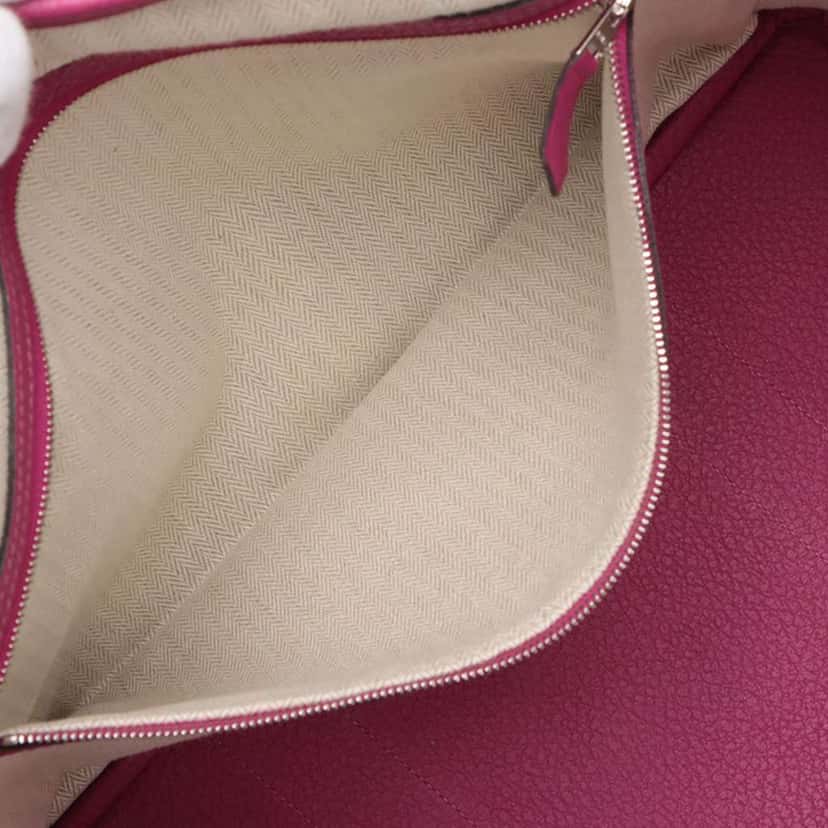 Hermès Country Garden Party 36 Pink Leather Good condition - Model View
