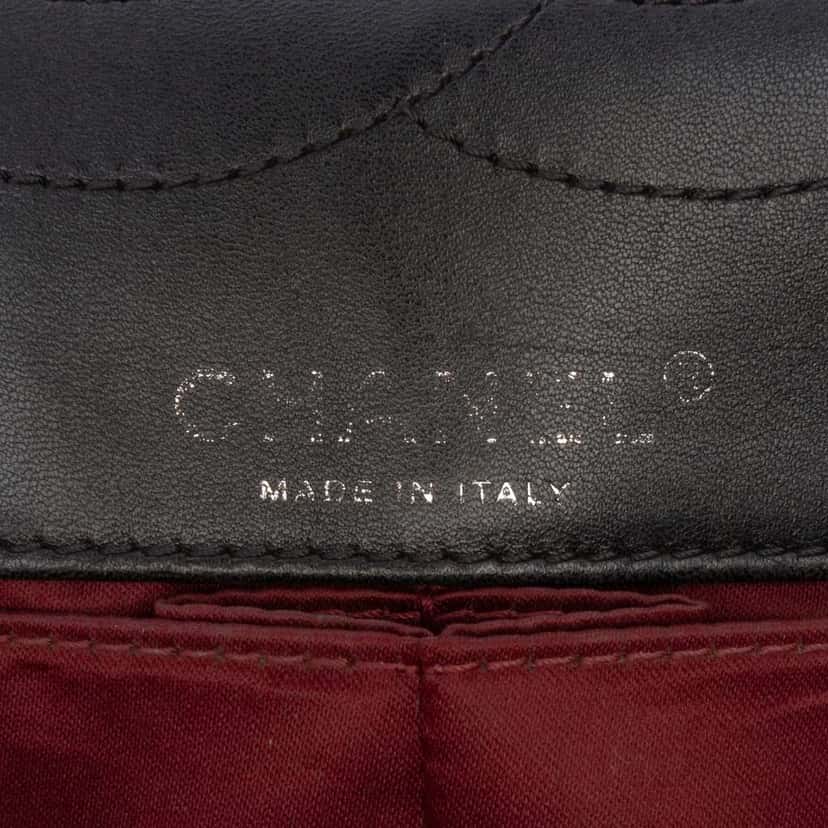 Chanel Jumbo Patent Embossed Lucky Symbols Flap Black Leather Good condition - Box View