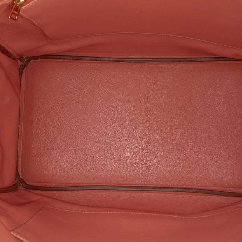 Hermès Togo Birkin Retourne 35 Pink Leather Good condition - Model View
