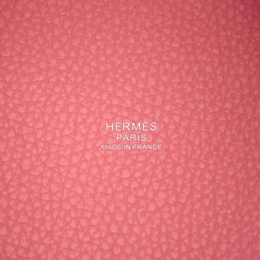 Hermès Clemence Picotin Lock 18 Pink Leather Good condition - Inside View