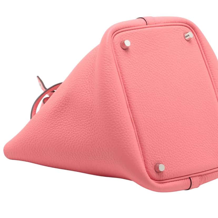 Hermès Clemence Picotin Lock 18 Pink Leather Good condition - Box View