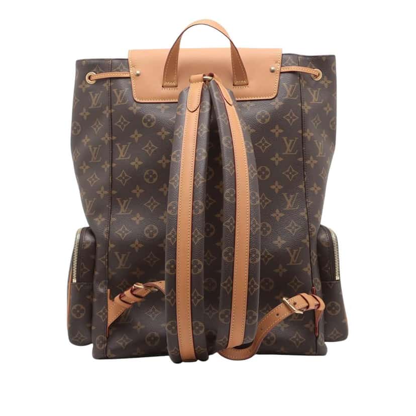 Louis Vuitton Monogram Trio Backpack Brown Good condition - Back View