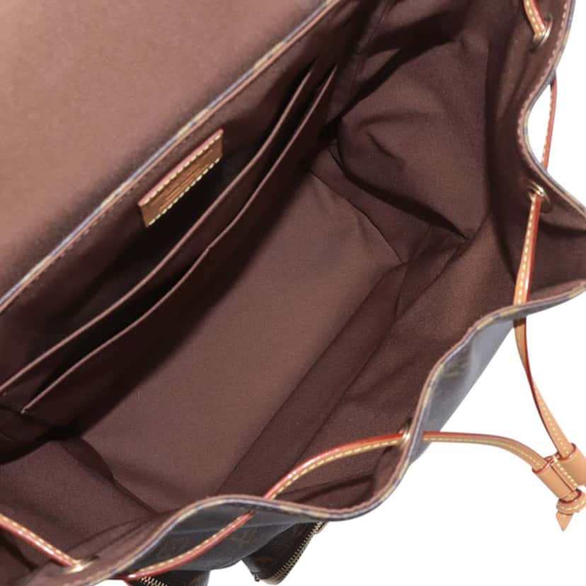 Louis Vuitton Monogram Trio Backpack Brown Good condition - Inside View