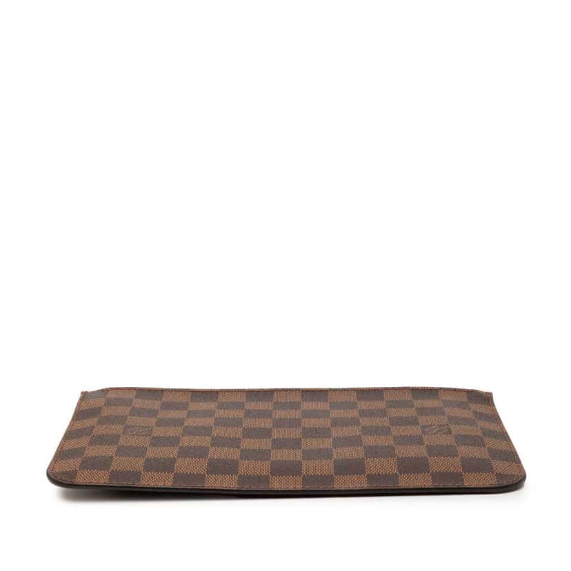 Louis Vuitton Damier Ebene Neverfull MM Pouch Brown Good condition - Inside View
