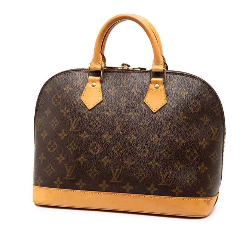 Louis Vuitton Monogram Alma PM Brown Good condition - Back View