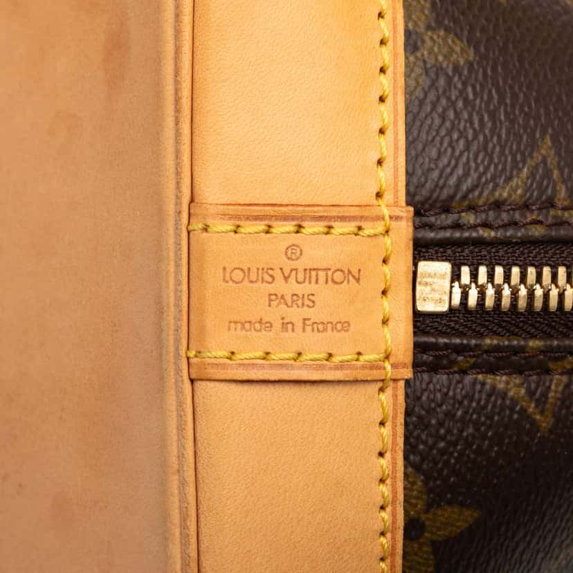 Louis Vuitton Monogram Alma PM Brown Good condition - Box View