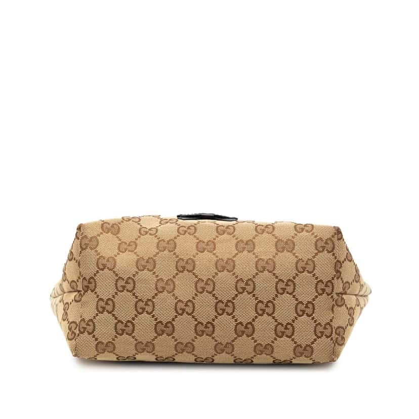 Gucci GG Canvas Zoo Handbag Brown Canvas Good condition - Inside View